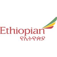 رمز شركة الطيران Ethiopian Airlines.